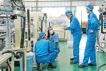 モノづくり集団による組立工程