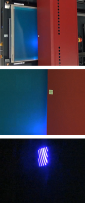 実際の露光時の写真